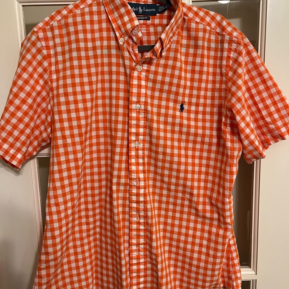 Ralph Lauren orange dress shirt